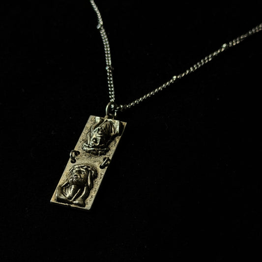 Reverse Plate Necklace