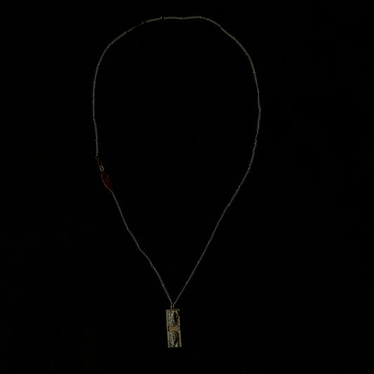Reverse Plate Necklace
